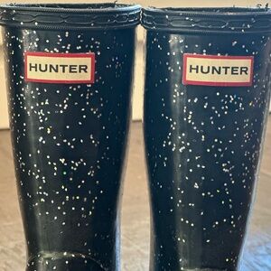 Hunter Kids’ Original Classic Glitter Rain Boot